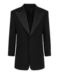 Salvatore Ferragamo - Men's Silk Peaked Lapel Blazer