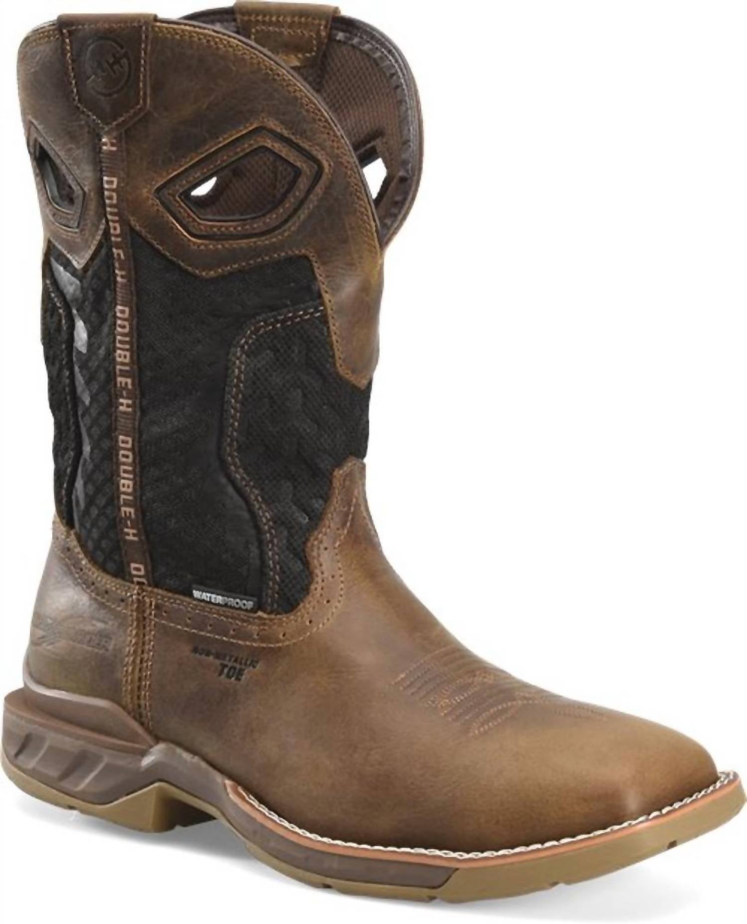 Double-H Boots - Men's Comp-toe Waterproof Phantom Series Zenon Work Boot
