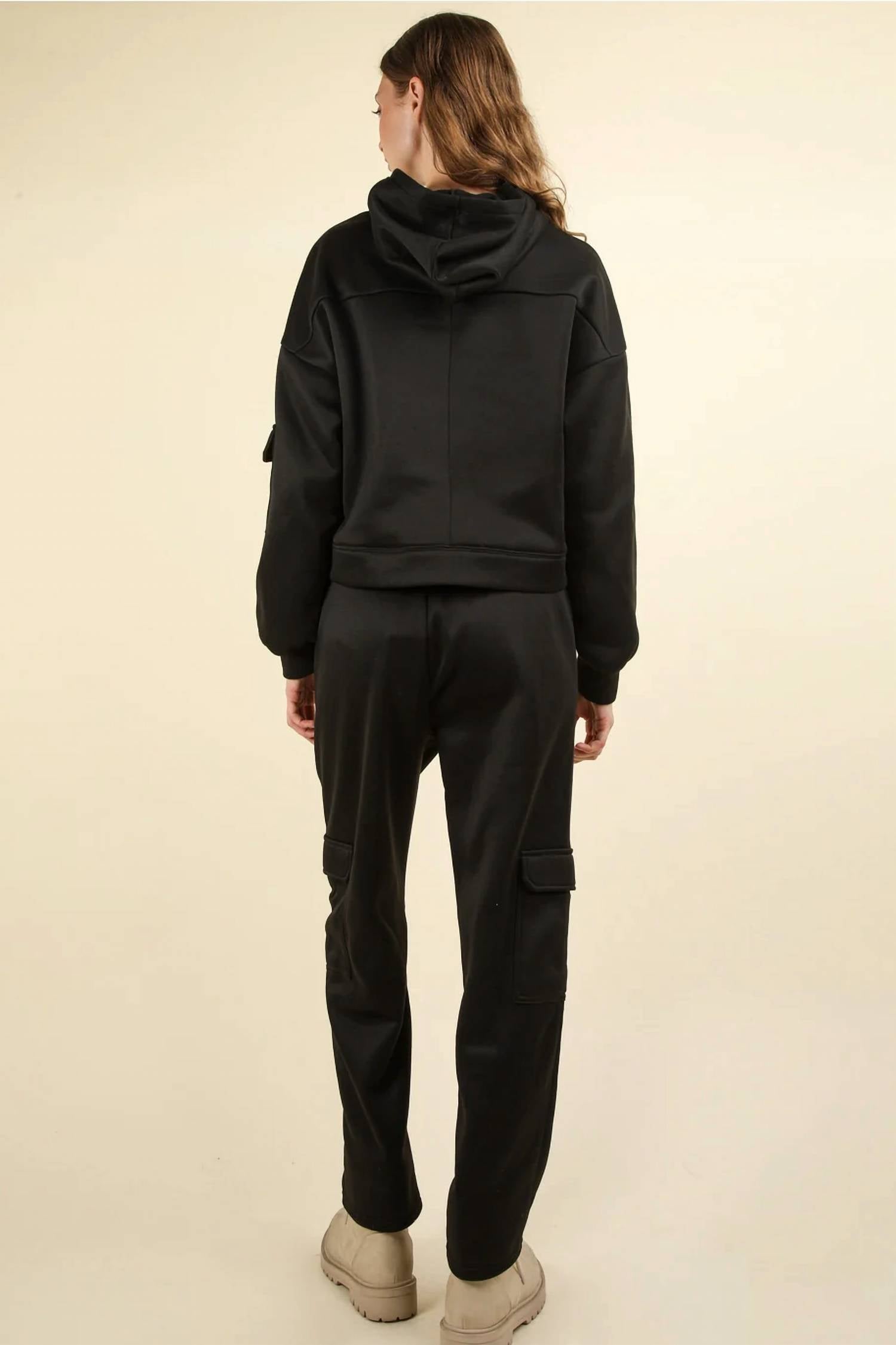Very J - French Hoodie And Pant Set