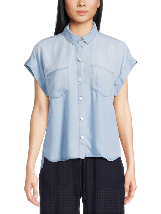 Bella Dahl - TWO POCKET SHORT SLEEVE SHIRT