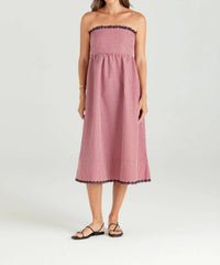 Sundays - Logan Strapless Midi Dress
