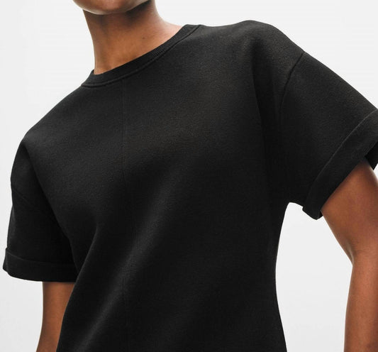 White + Warren - Superfine Organic Cotton Waisted Dress