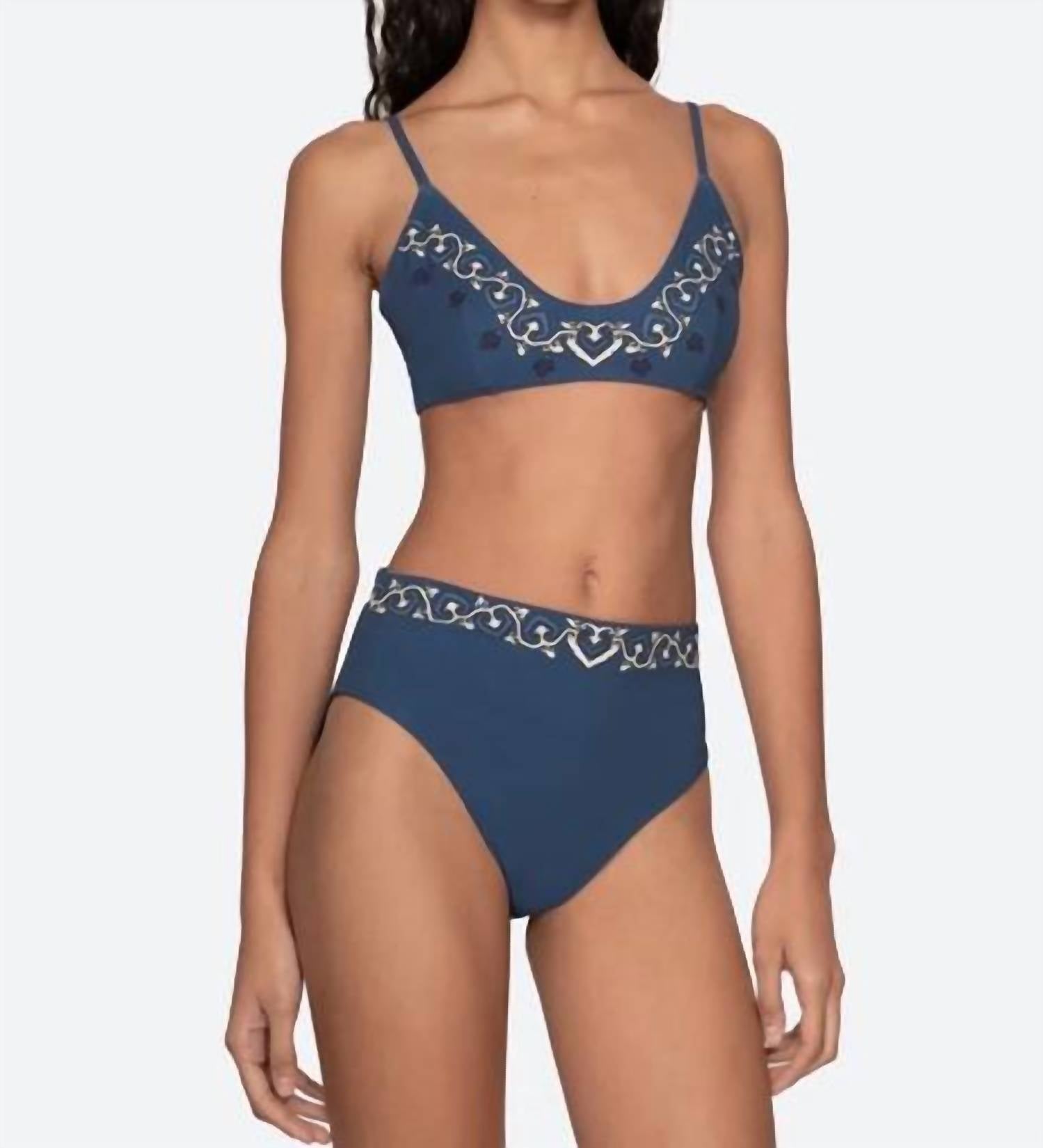 Sea - Blaise Print Bikini Bottom