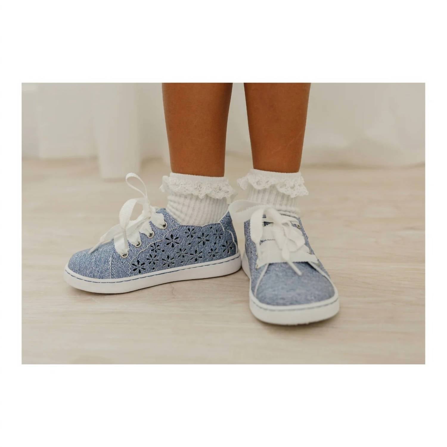 L'Amour - Kid's Denise Cut Out Sneaker