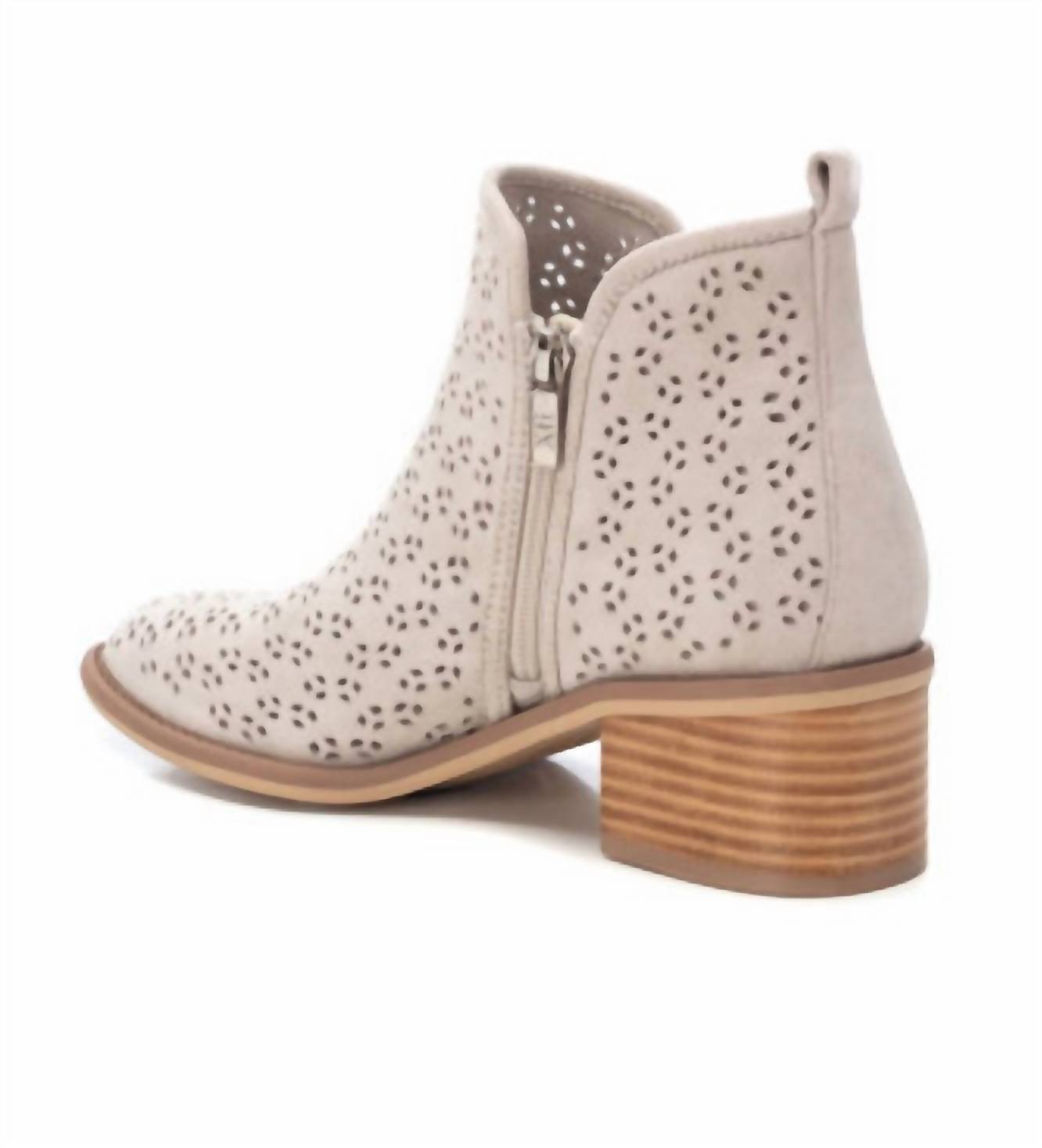 Xti - Women's Suede Ankle Booties