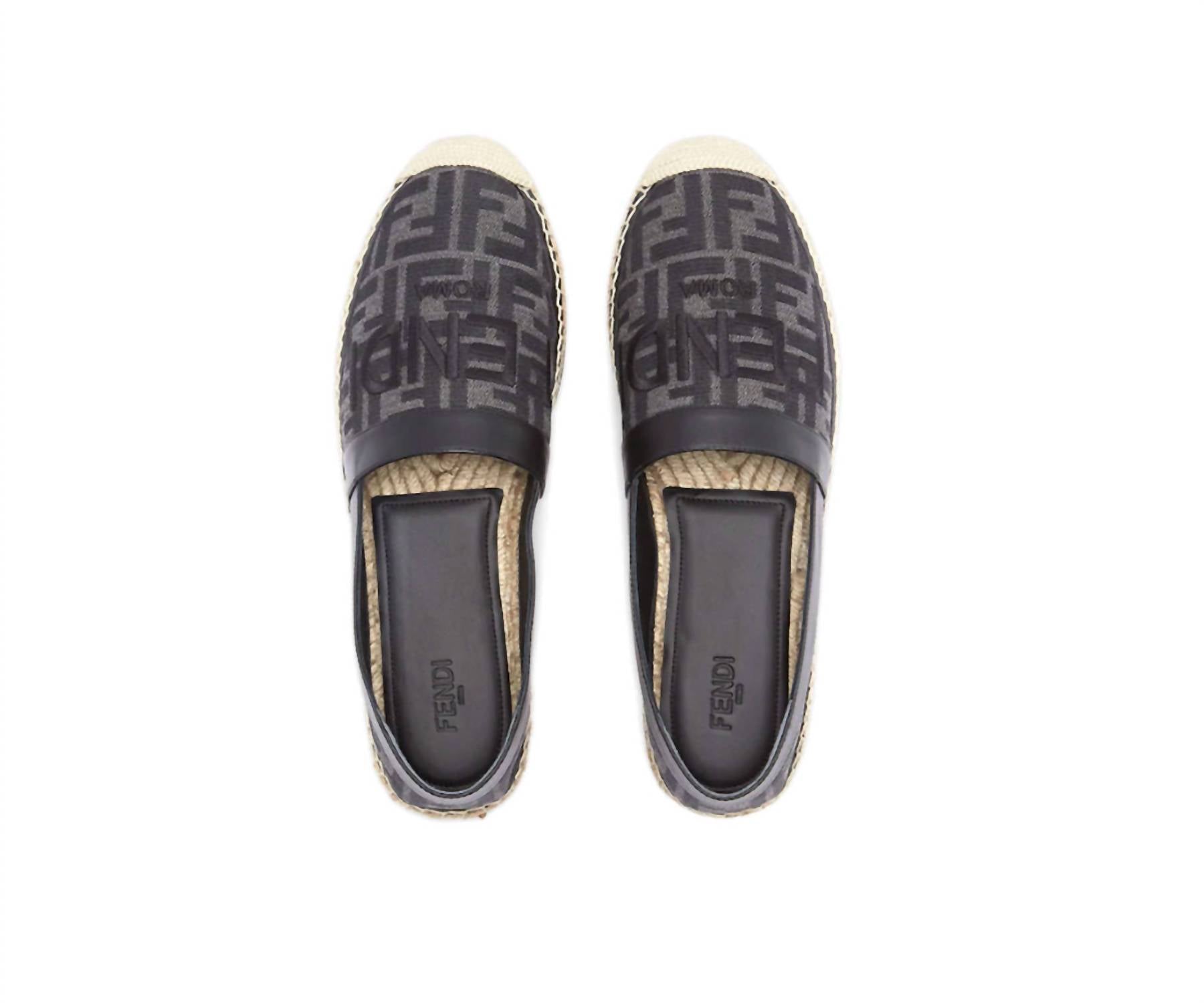 Fendi - Women's Monogram-print Espadrilles