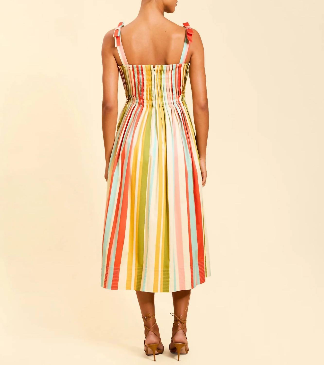 Mestiza New York - Anais Pintucked Midi Dress
