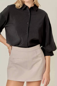 English Factory - Balloon Sleeve Shirt