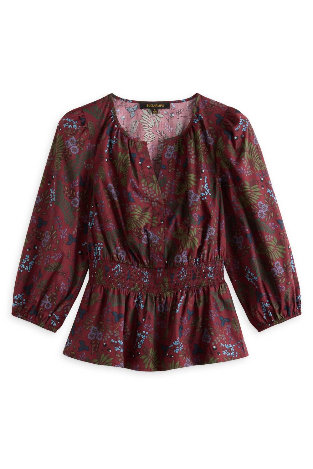 Sugarlips - Women's Naeema Peplum Blouse