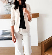Doe And Rae - Reggie Single Button Blazer