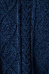PJ Salvage Midnight Cozy Cable Pants in midnight navy - women's pants - view 5