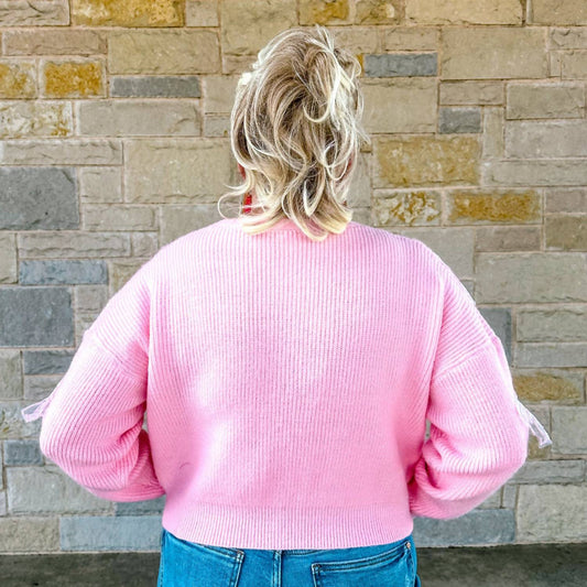 Bibi - Bow Detailed Cardigan Sweater