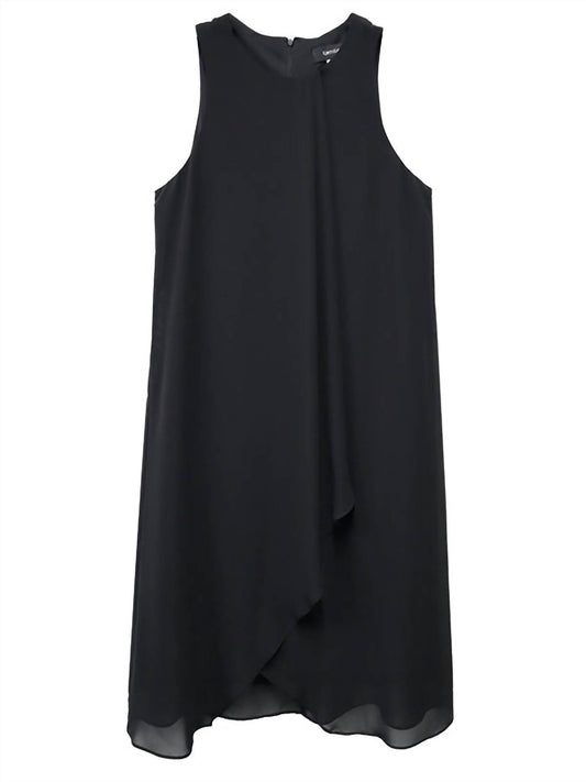 Karen Kane - Sleeveless Draped Crossover Dress