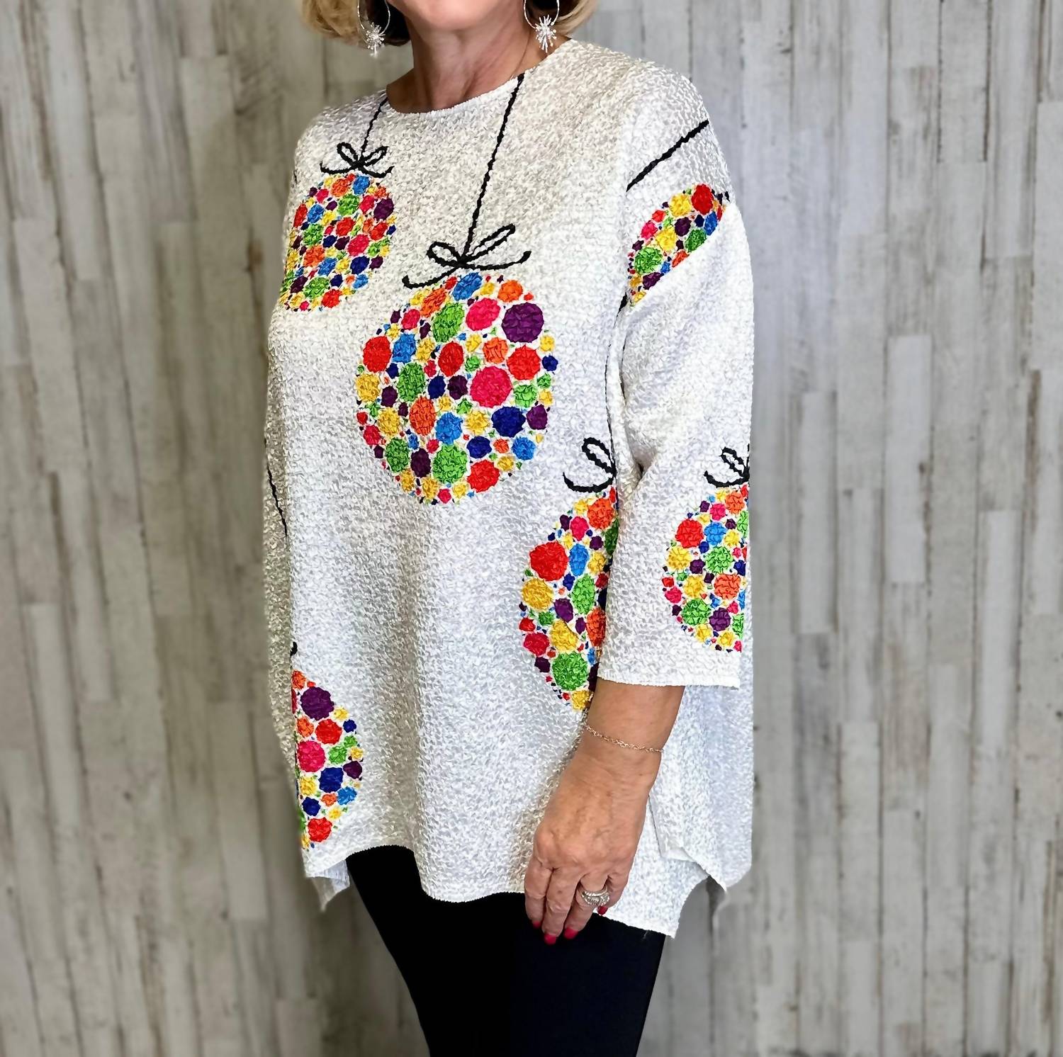 Berek - Colorful Christmas Ball Top