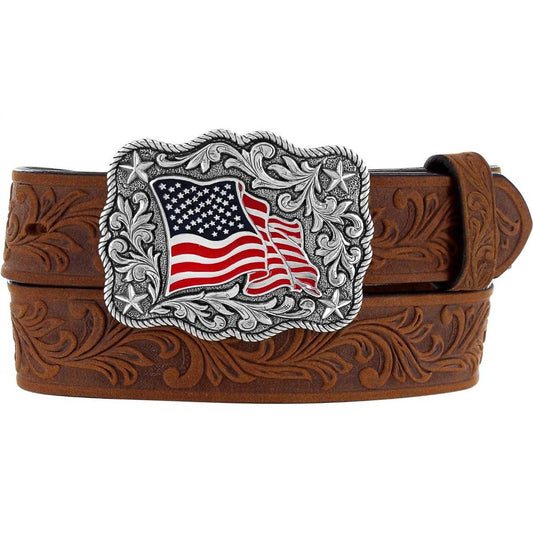 Justin - Men's Leather American Pride Belt