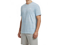 UNDER ARMOUR Vanish Energy Printed Shirt Top in stream - men's t-shirt - detail view