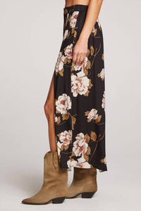 Saltwater Luxe - Floral Midi Skirt