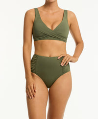 Sea Level Australia - Parkland Cross Front Multi Fit Bikini Bra