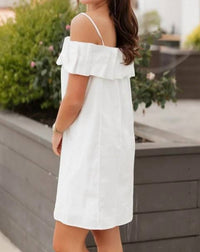 Pinch - Ruffle Off Shoulder Mini Dress