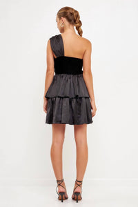 Endless Rose - Blair Bow Tie Mini Dress
