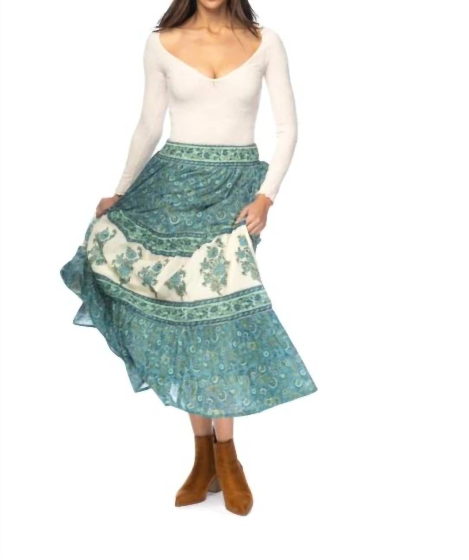 Mahila - Maxi Tiered Skirt