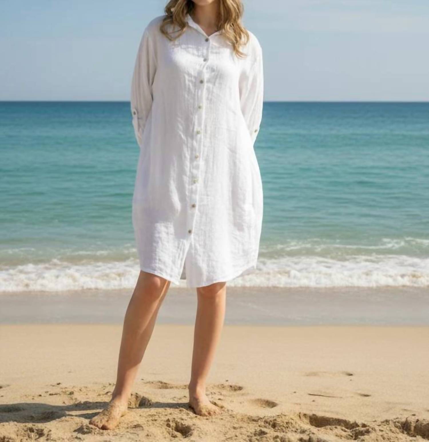 Tempo Paris - Button Front Dress