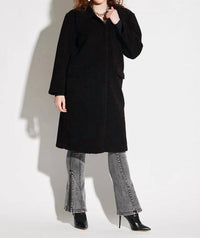Circular Path - Fuzzy Long Coat