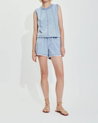 Melissa Nepton - Olive Denim Top
