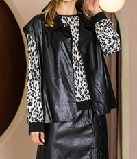 Joh - Janice Pleather Vest
