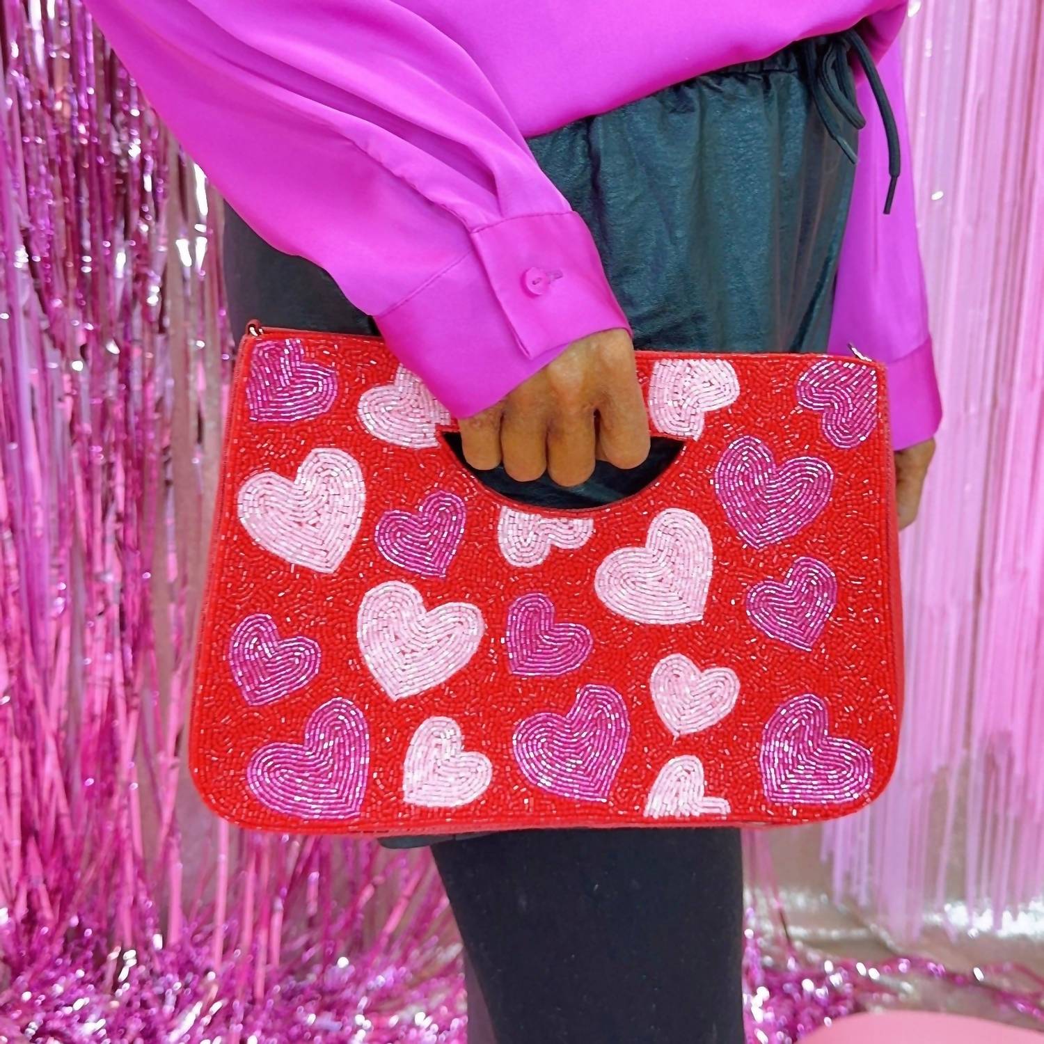 Treasure Jewels - Love Me Clutch Bag