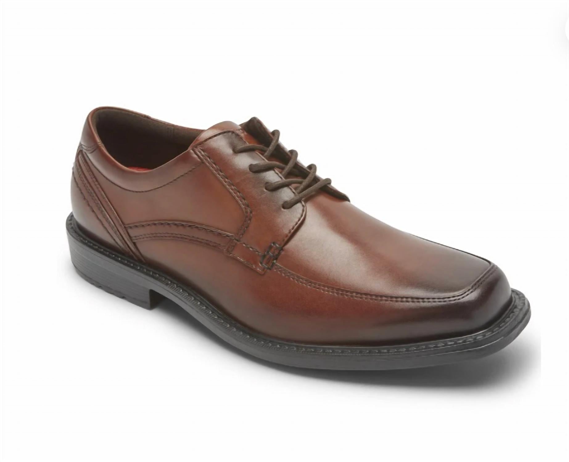 ROCKPORT Men's Apron Toe Shoe in tan 1 - men's shoe