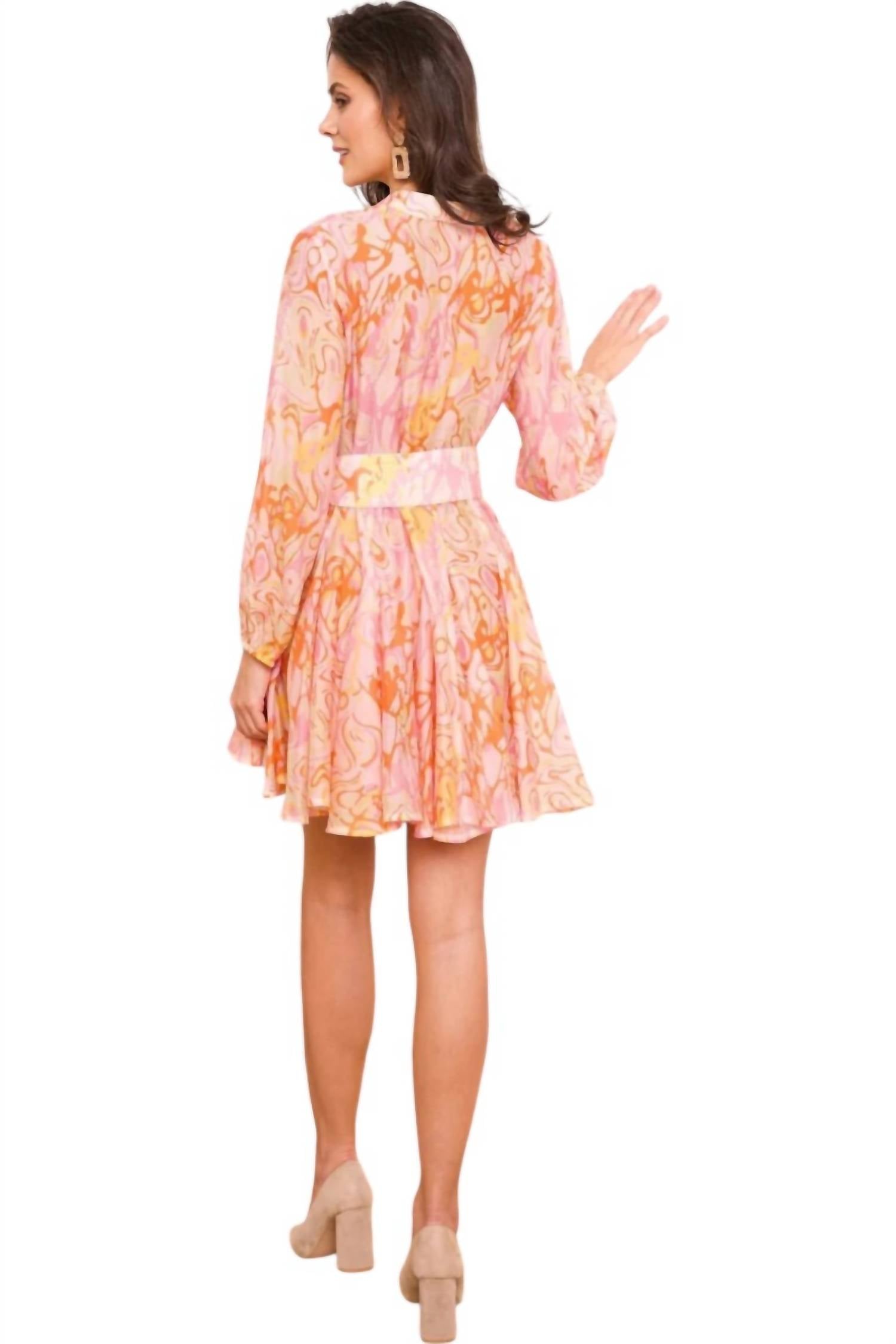 Choklate Paris - Sonia Silk Skater Dress