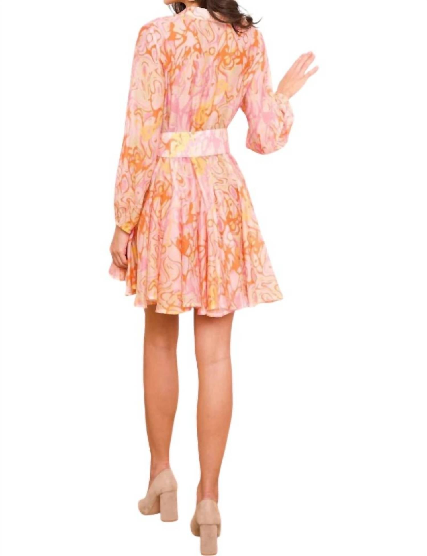 Choklate Paris - Sonia Silk Skater Dress