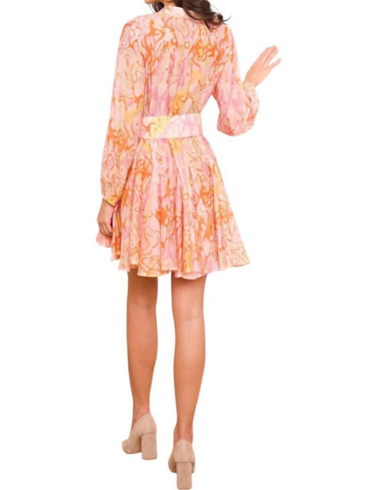 Choklate Paris - Sonia Silk Skater Dress