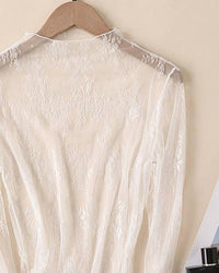 Accity - Women's Sexy Mesh Blouse