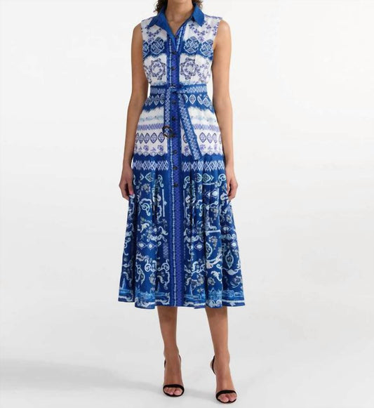 Saloni - Nya Midi Dress