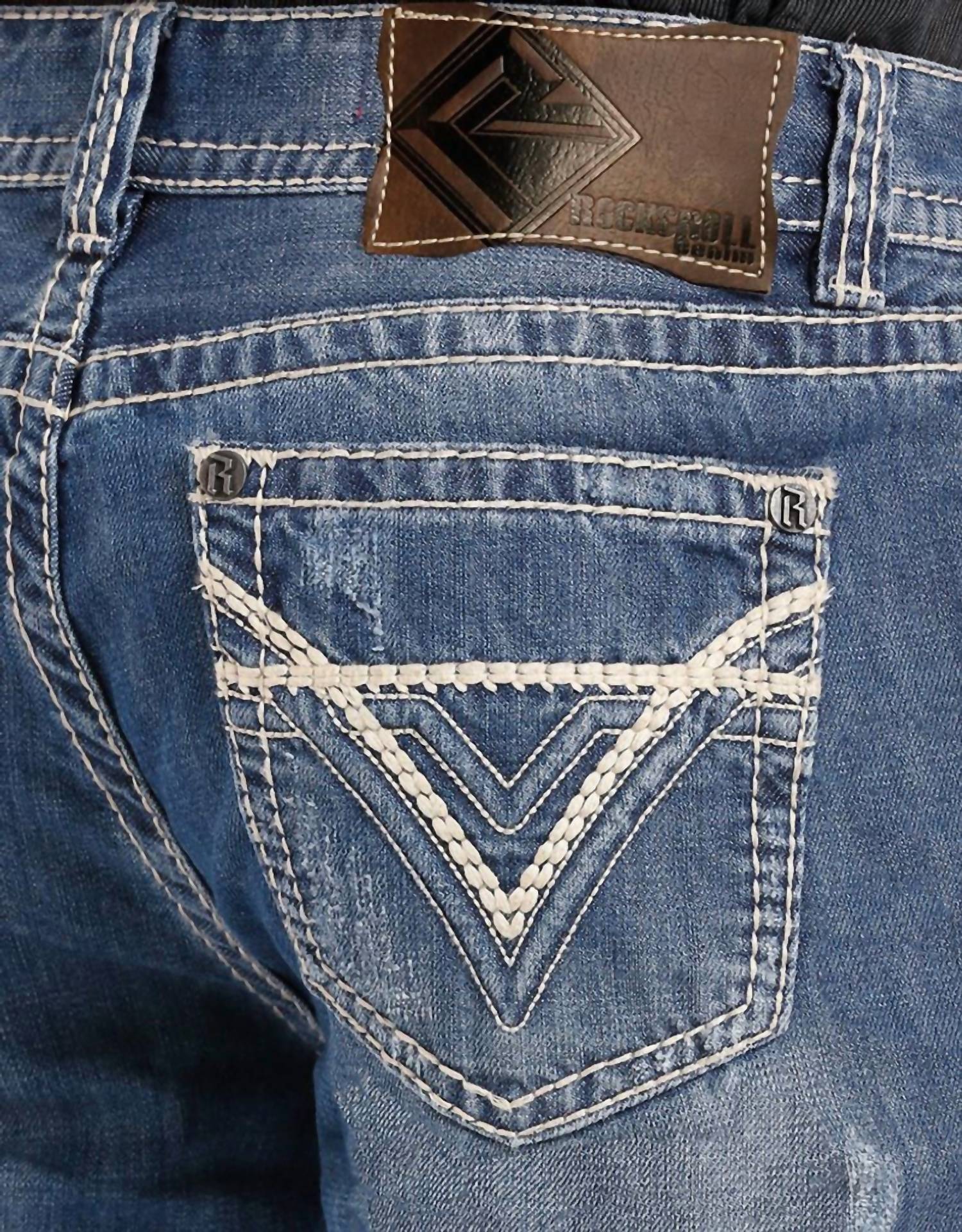 Rock & Roll Denim - Double Barrel Relax Jeans