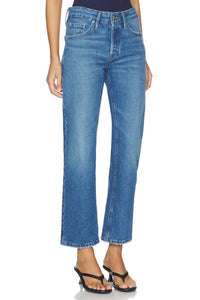 Good American - Vintage Straight Ankle Jeans
