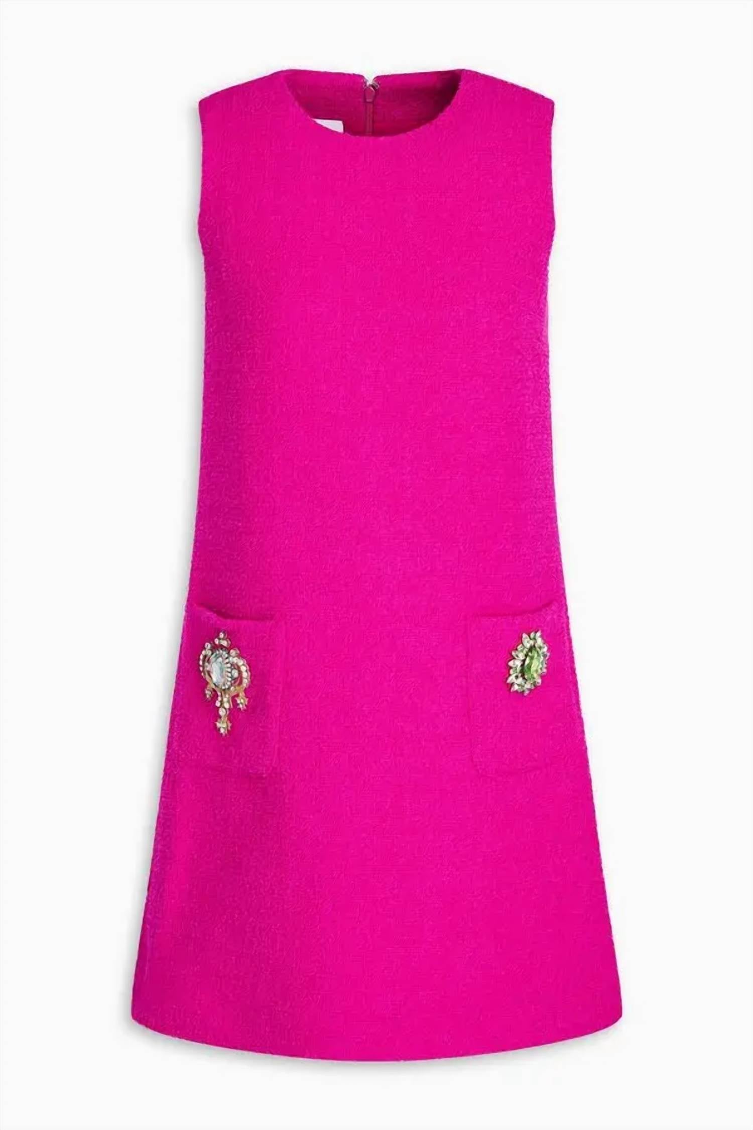 Moschino - Crystal-embellished Mini Dress