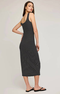 Gentle Fawn Marley Midi Dress in black - women's dress - alternate view