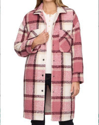 Flags & Anthem - Sharon Longline Shacket