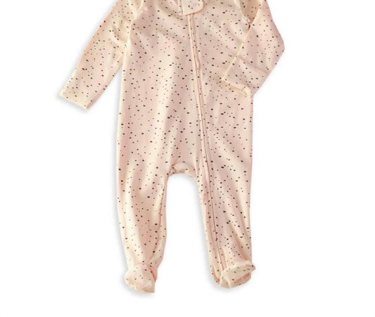 Viverano Organics - Kids' Pebble Printed Organic Cotton Footie