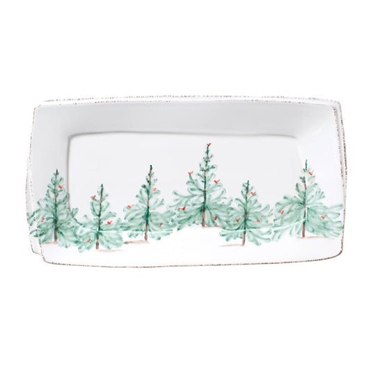 Vietri - Melamine Lastra Holiday Rectangular Platter