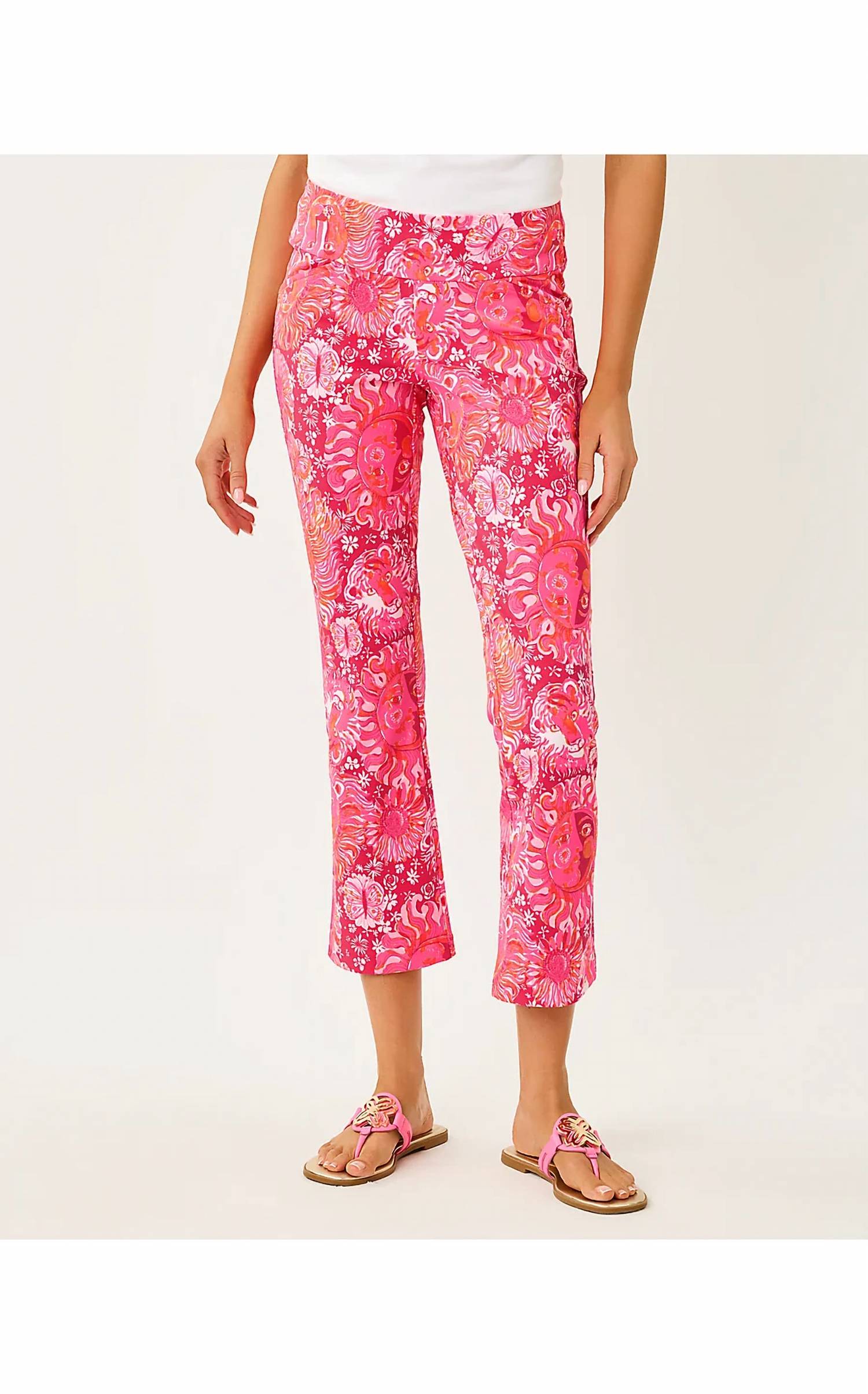 Lilly Pulitzer - Upf 50+ Luxletic Corso Kick Flare Pants