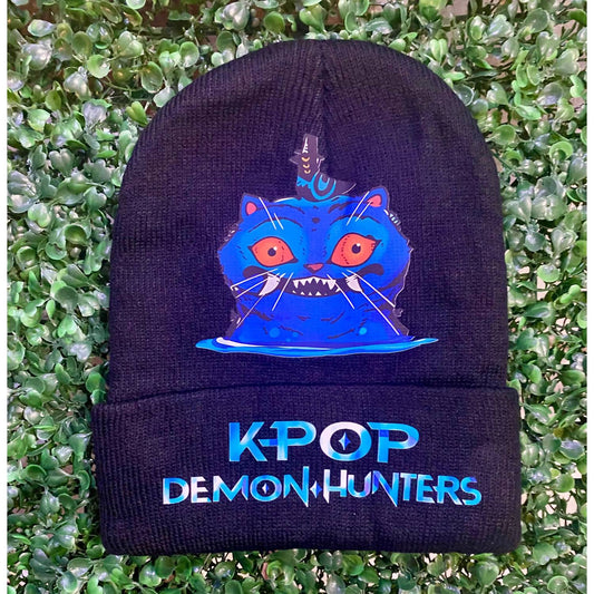 Lilyrosy - Girls Kpop Demon Hunters Knit Beanie Hat