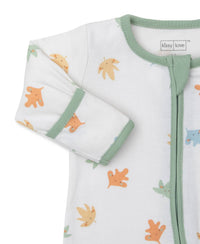 Kissy Kissy - Kids Leafy Breeze Zip-up Footie