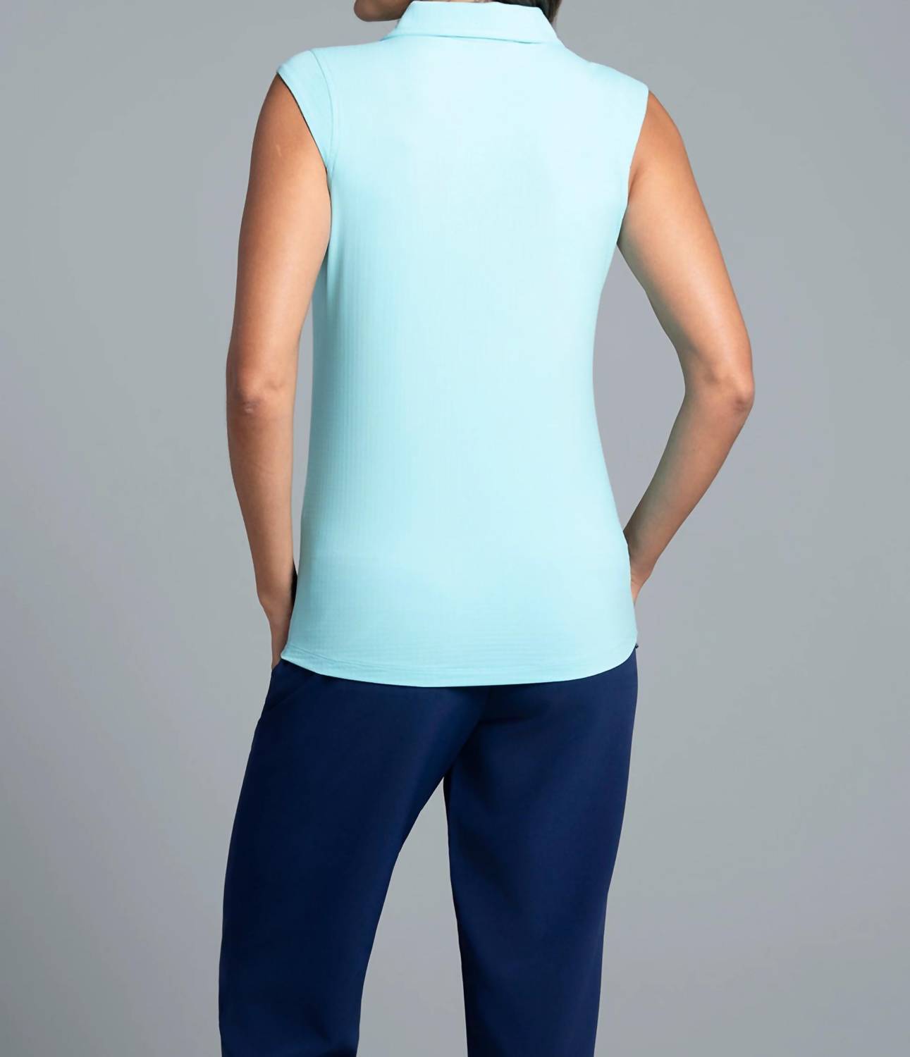 Ibkul - Solid Sleeveless Polo