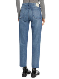 Rag & Bone - Dre Raw Hem Low Rise Baggy Jeans