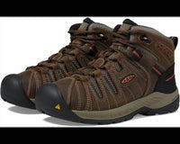 Keen Men's Flint Ii Waterproof Mid Boots in cascade brown burnt ochre - men's boots