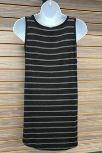 Zenana - Women's Stripe Sleeveless Top